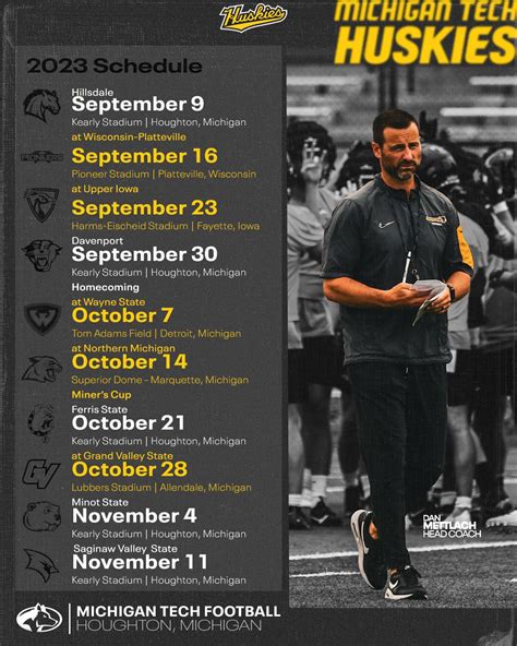 Mtu Football Schedule 2023: Key Dates To Know