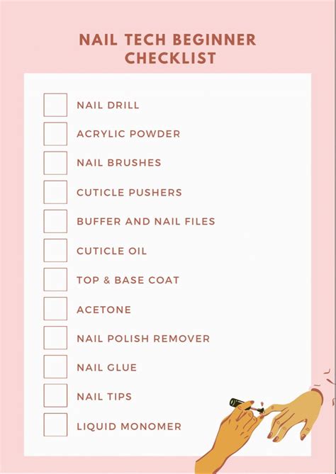 Nail Tech Essential Supplies List For Professionals