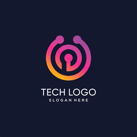 Neon Tech Logo Design Trends And Ideas