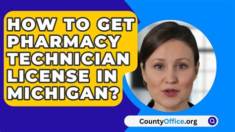 Obtaining A Pharmacy Tech License In Michigan