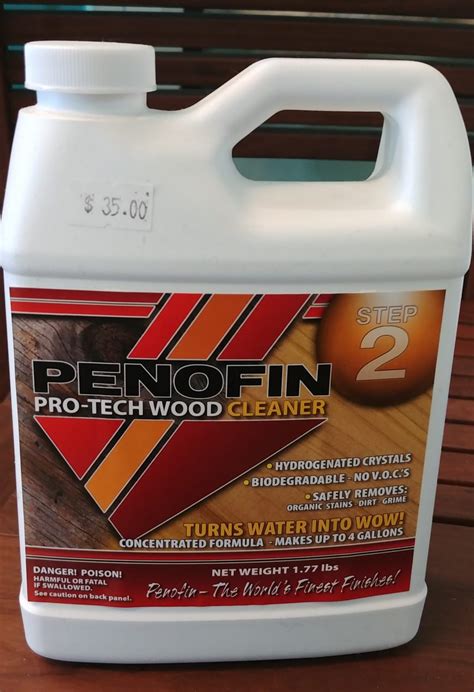 Penofin Pro-Tech Wood Cleaner Review And Buying Guide