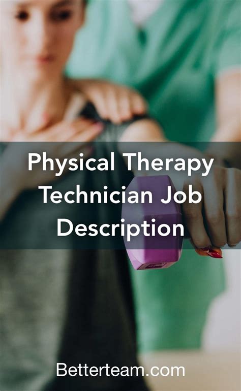 Physical Therapy Technicians: Job Roles And Responsibilities