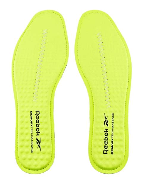 Reebok Memory Tech Insoles: Custom Fit For Every Step