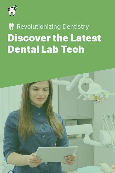 Revolutionizing Dentistry: High Tech Dental Laboratory Solutions