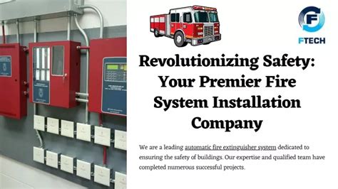 Revolutionizing Safety With Advanced Fire Tech Services