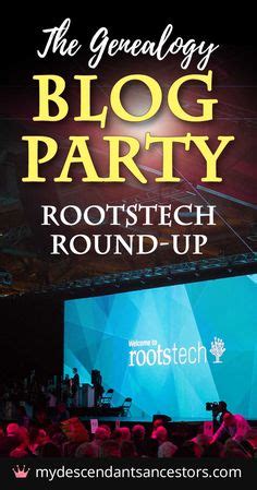 Rootstech After Party: Fun And Networking For Genealogists