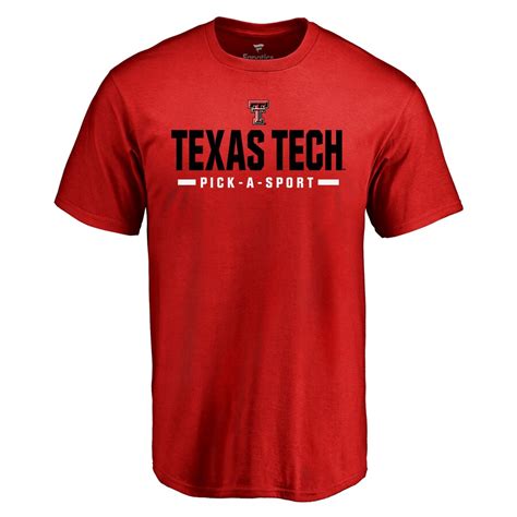 Shop Authentic Texas Tech T-Shirts Online Now