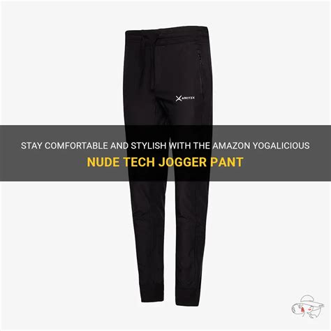 Stay Stylish With Tech Jogger Pants