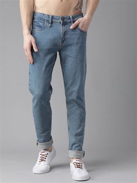 Straight Fit Icon Jeans For Men: Soft-Tech Goodness