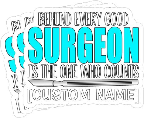 Surgical Tech Stickers: Fun For The Or