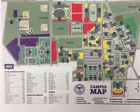 Tennessee Tech University Campus Map: 5 Key Locations