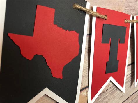 Texas Tech Banner: School Spirit And Custom Designs