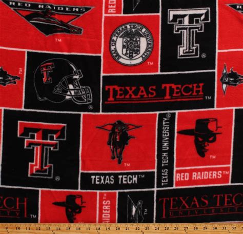 Texas Tech Fleece Fabric Guide