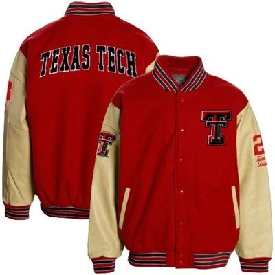 Texas Tech Letterman Jacket: Official Spirit Wear For Alumni