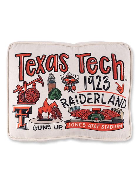 Texas Tech Pillow: Show Team Spirit With Custom Pillows