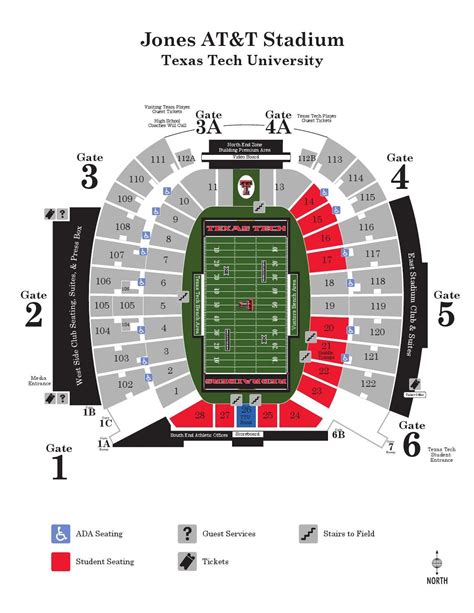 Texas Tech Stadium Seating Chart And Guide