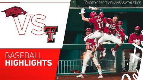 Texas Tech Vs Arkansas Baseball Rivalry: What To Expect