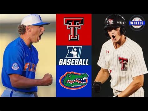 Texas Tech Vs Florida Baseball Prediction Today