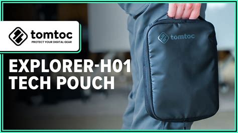 Tomtoc Explorer-H01 Tech Pouch Review And Buying Guide