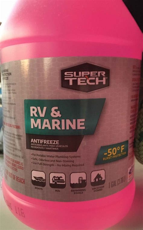 Top 5 Uses For Super Tech Rv And Marine Antifreeze