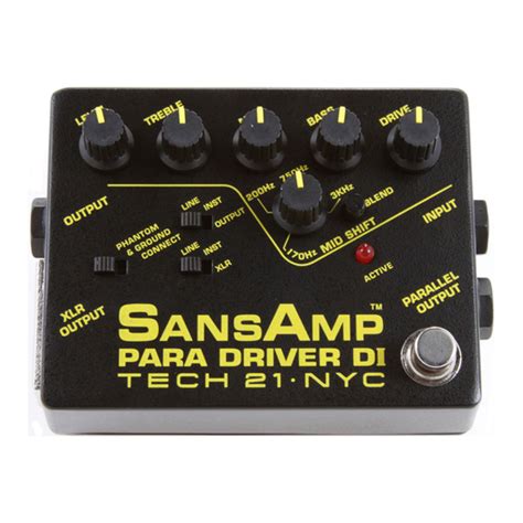 Top 5 Uses For Tech 21 Sansamp Para Driver Di