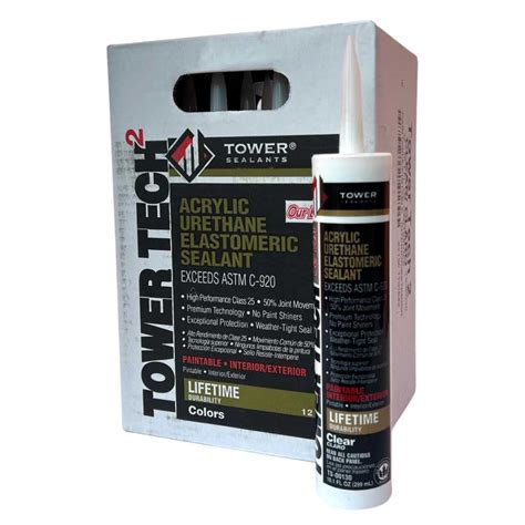 Tower Tech 2 Caulk: Sealing Gaps With High-Quality Adhesive