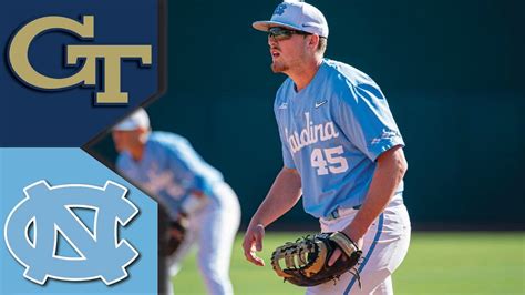 Unc Vs Georgia Tech Baseball Rivalry Showdown