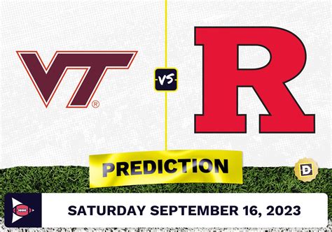 Va Tech Vs Rutgers Game Day Prediction