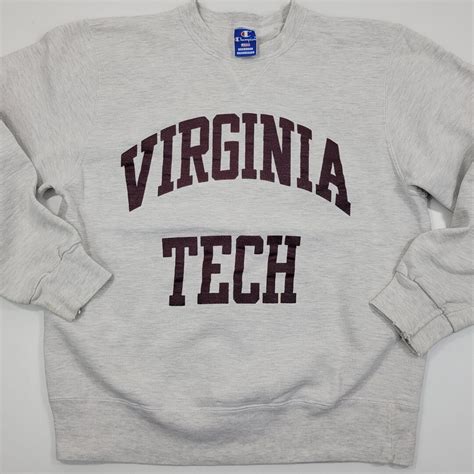 Vintage Virginia Tech Sweatshirt: Hokie Classic Style Revival