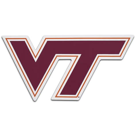 Virginia Tech Car Magnet Pride On Wheels