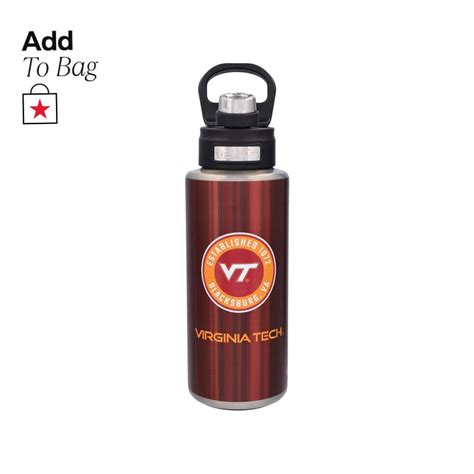 Virginia Tech Hokies Water Bottle: Stay Hydrated In Style