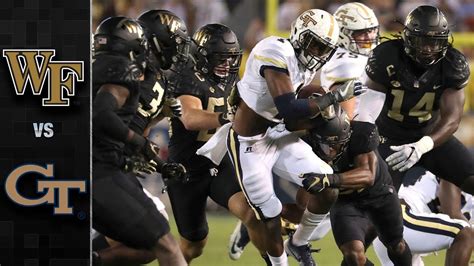 Wake Forest Vs Georgia Tech Football Game Prediction