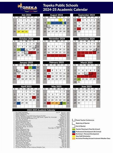 Washburn Tech Calendar: Academic Dates And Events