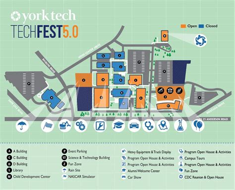 York Tech Campus Map: 5 Key Locations To Know